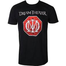 Short T-shirts Head Medium Dream Theater 'Red Logo' Black T-Shirt