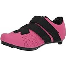 Pink Cycling Shoes Fizik R5 Tempo Powerstrap Road Shoes - Pink/Black