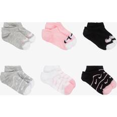 Nike Gråa Strumpor Nike Nhg 6Pk Sneaker Sock - Blå