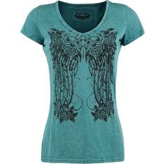 Rock Rebel Rock Rebel by EMP T-shirt Shades Of Truth för Dam petrol