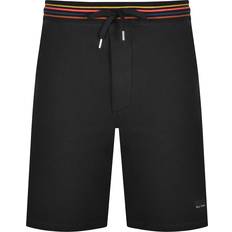 Paul Smith Men Trousers & Shorts Paul Smith Artist Rib Jersey Shorts Black