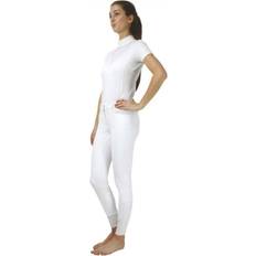 Equestrian - White Trousers Hy Equestrian Roka Rose Breeches White