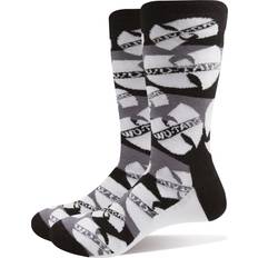 Wu Tang Clan Monochrome Logo Ankle Socks Black 7-11