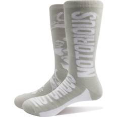 SockShop Biggie Smalls: Unisex Ankle Socks/Crown Monochrome UK 11