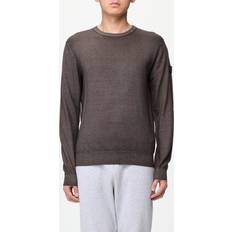 Slimline Acid-Dyed Merino Uld Jumper - Grøn