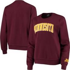 Gold Jumpers Colosseum Women's Maroon Minnesota Golden Gophers Campanile Pullover Sweatshirt