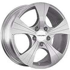 16" Car Rims Carmani CARMANI 11 Rush kristall silber 6,5x16 ET50 5.00x108 Hub Bore 72.60 Alu felgen