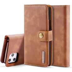 Apple iPhone 11 Pro Covers med kortholder DG.Ming DG.MING iPhone 11 Pro 2-in-1 Wallet etui Brun