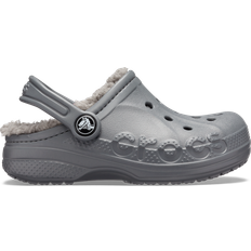 Sort Tøfler Crocs kids Toddler Baya Lined Charcoal Charcoal
