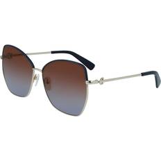 Longchamp Metal Sunglasses - Blue/Yellow