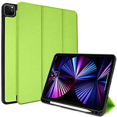 TechGear Green iPad Pro 11" 2022 2021 4th & 3rd Gen Smart Case [Pencil Compatible] Slim Fold