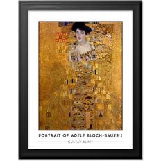 Wee Blue Coo Klimt Portrait Adele Bloch-Bauer Lady Gold Black