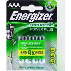 Energizer Batteries et Chargeurs Energizer Power Plus HR03 AAA 700mAh Compatible 4-pack