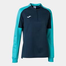 Sportswear Garment - Turquoise Jumpers Joma Eco Championship Recycled Half Zip Sweatshirt Blue