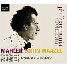 Philharmonia Orchestra Mahler: Symphonies Nos. 7, 8, 9 (CD)