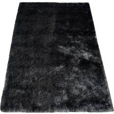 Silky Silky Shaggy Rug Grey