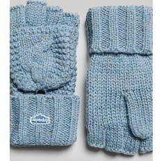 Superdry Damen Handschuhe & Fäustlinge Superdry damen vintage kabel winterhandschuhe neu mit etikett Blau