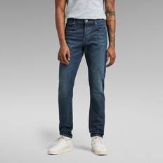 G-Star G-STAR RAW herr Jeans 3301 Slim, Blå arbetsplats Deep Teal D164-d325 34L