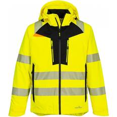 EN ISO 20471 Work Jackets Portwest DX4 Hi-Vis Rain Jacket Yellow Regula