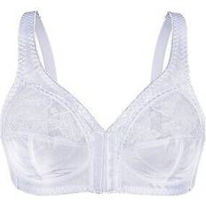 Sassa Damen Soft Vorderverschluß BH, Weiß Weiß 00100 Herstellergröße:105C