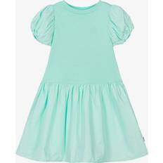 Turkosa Klänningar Molo Girls Turquoise Green Cotton Dress