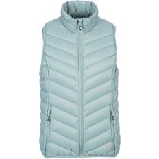 Damen - Türkis Westen Trespass Giana Down Gilet Teal