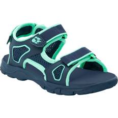 35½ Sandaler Barnskor Jack Wolfskin Unisex barn Taraco strandsandal Sports, Blå grön