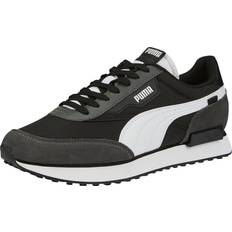 Puma Men's Future Rider Play On Sneaker, Black-Dark Shadow