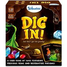 Skillmatics Card Game Dig In, Fun & Fast-paced Game of Luck, Perfect for Family Game Night, Gifts for Ages 6 and Up, Endless Replayability