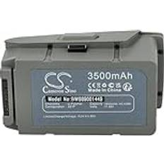 VHBW batteri kompatibel med DJI Mavic Air 2, Air 2S drönare Multicopter Quadrocopter 3 500 mAh, 11,55 V, Li-Polymer