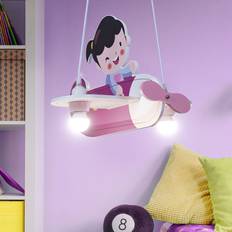 Rosa Spotlights Globo kinderlampe flugzeug pink 2 Spotlight