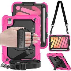 TechGear PINK UTILITY Case fits iPad Mini