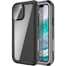 Apple iPhone 12 mini Vandtætte covers MTP Products iPhone 12 Mini/13 Mini Active Series IP68 Vandtæt Taske Sort