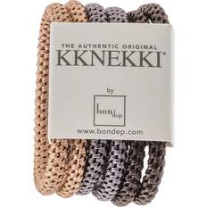 Bon Dep Kknekki Slim Hair Tie Bundle 6-pack