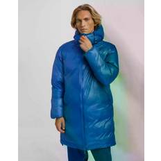 Rains Kevo Long Puffer Jacket - Sininen