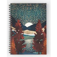 Office Supplies Famgem Spiral Star Sky Reflection A5 120