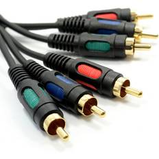 Cables Kenable Component Video RGB YUV 3 Phonos To 3 Lead 0.5m