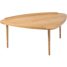 Trekantiga Soffbord Intarsia Furniture No. 55 Small Natural Oiled Oak Coffee Table 88cm
