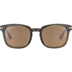 Serengeti Sunglasses Serengeti Shiny Crystal Polarized Drivers - Dark Green