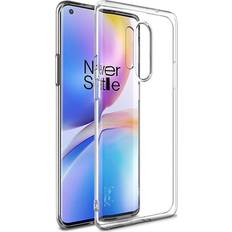 Imak OnePlus 8 Pro UX-5 Series Fleksibelt Plastik Cover Gennemsigtig