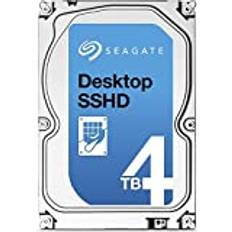 Seagate ST4000DX001/PROMO Desktop SSHD med 8 GB MLC NAND 4 TB 8,9 cm 3,5 tum SATA III, 6 Gb/s, 5400 rpm, 64 MB cache, 26,1 mm höjd blå