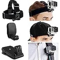 CAMKIX Head and Backpack Mount Bundle GoPro Hero