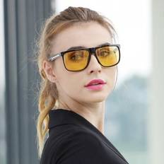 wwwwwwwt Hot Night Vision Polarized Women Oversized Driving Sun