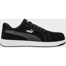 Puma Safety 40 Arbetsskor Puma Safety Iconic Skyddsskor I Mocka - Svart