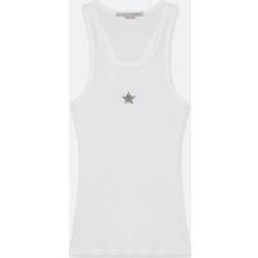 Tops Stella McCartney Star Tank Top, Woman, Pure White