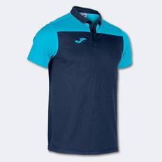 Türkis Poloshirts Joma Hobby II Poly Cotton Polo