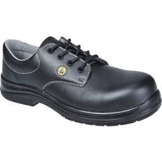 Work Clothes Portwest Compositelite ESD Laced Safety Shoe S2 Black