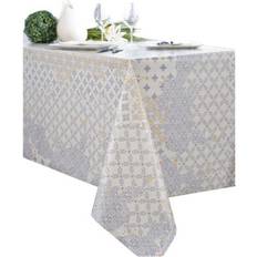 Chiffons & Tissus Bleu Anti-tache Imprimé - Montena Nappe Bleu, Gris (250x)