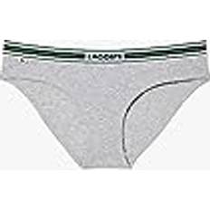 Elastane/Lycra/Spandex - Women Men's Underwear Lacoste Damen 8F1333 Slip, Argent Chine