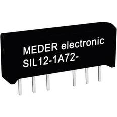 Elartikler SIL05-1A72-71D Reed Relay 5 V DC 0.5 A 10 W SIL-4